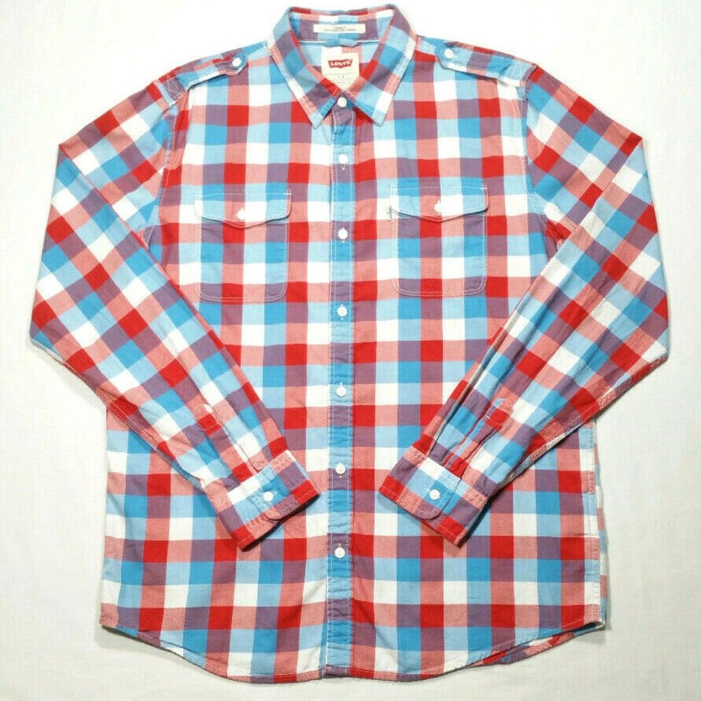 LEVI'S Standard Fit Casual Button Shirt 3168E1M - Picture 1 of 8